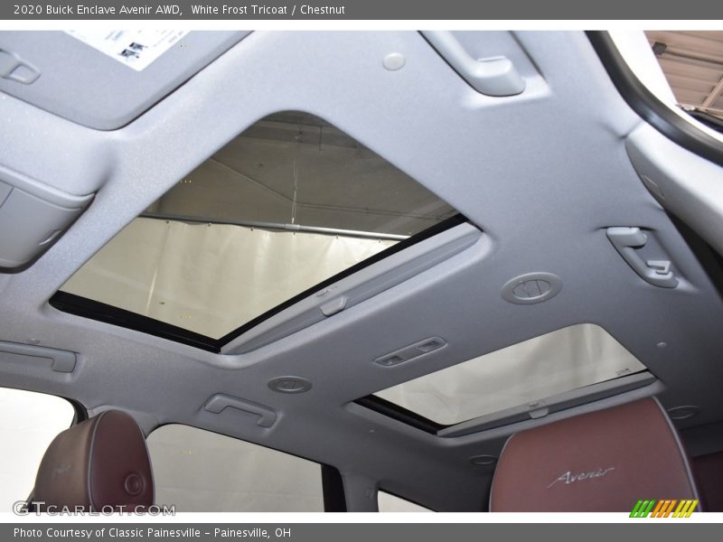 Sunroof of 2020 Enclave Avenir AWD