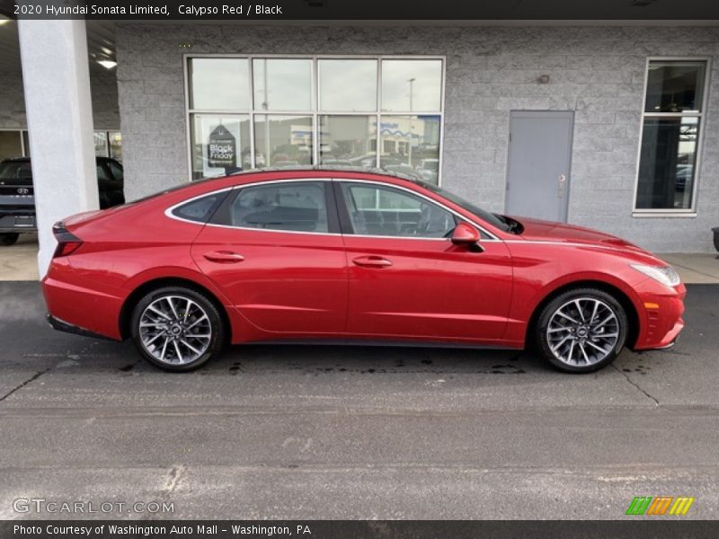  2020 Sonata Limited Calypso Red