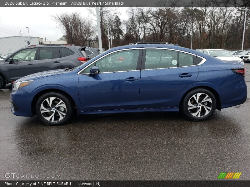 Abyss Blue Pearl / Slate Black 2020 Subaru Legacy 2.5i Premium