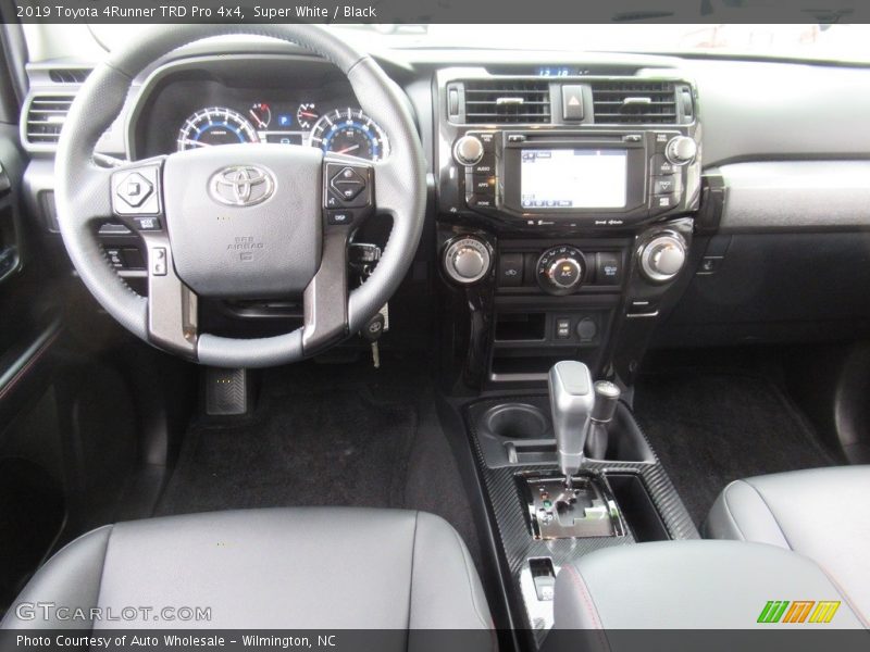 Super White / Black 2019 Toyota 4Runner TRD Pro 4x4