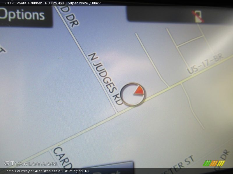 Super White / Black 2019 Toyota 4Runner TRD Pro 4x4