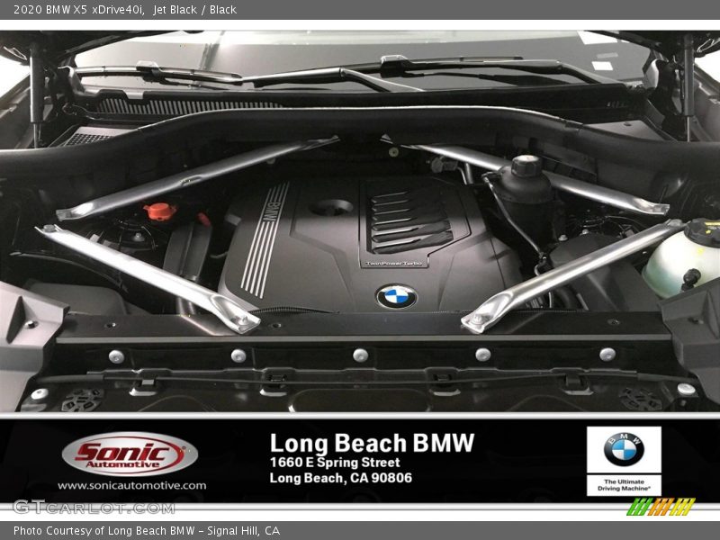 Jet Black / Black 2020 BMW X5 xDrive40i