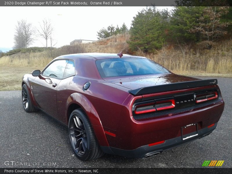 Octane Red / Black 2020 Dodge Challenger R/T Scat Pack Widebody