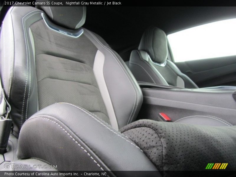 Nightfall Gray Metallic / Jet Black 2017 Chevrolet Camaro SS Coupe