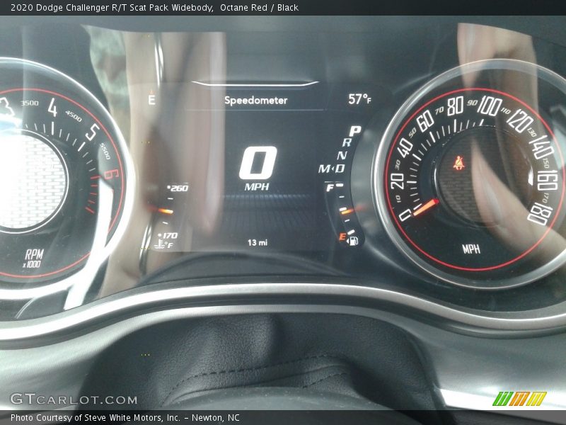 Octane Red / Black 2020 Dodge Challenger R/T Scat Pack Widebody
