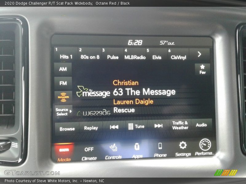 Octane Red / Black 2020 Dodge Challenger R/T Scat Pack Widebody