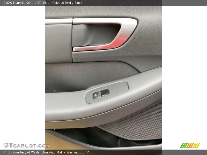 Calypso Red / Black 2020 Hyundai Sonata SEL Plus