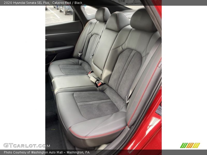 Calypso Red / Black 2020 Hyundai Sonata SEL Plus