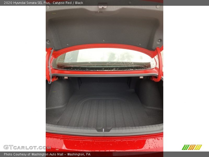 Calypso Red / Black 2020 Hyundai Sonata SEL Plus