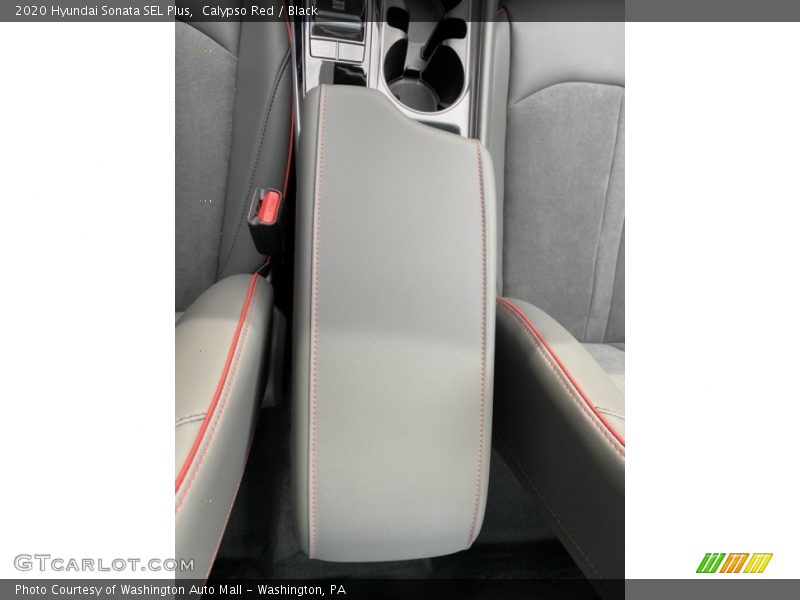 Calypso Red / Black 2020 Hyundai Sonata SEL Plus