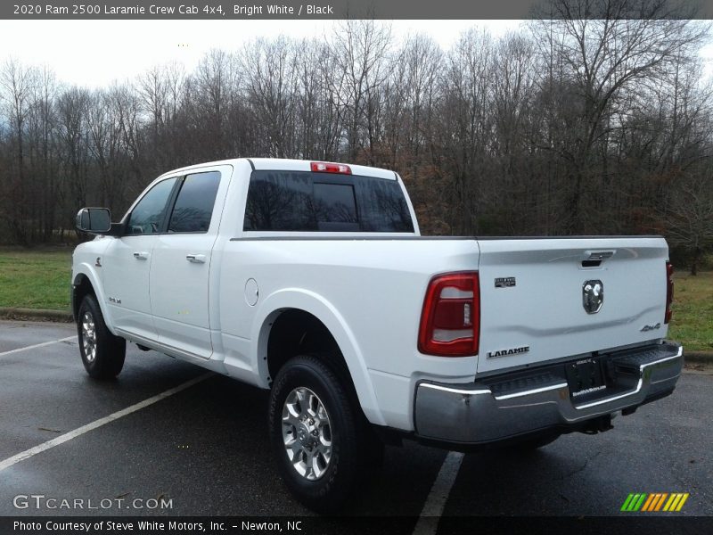 Bright White / Black 2020 Ram 2500 Laramie Crew Cab 4x4