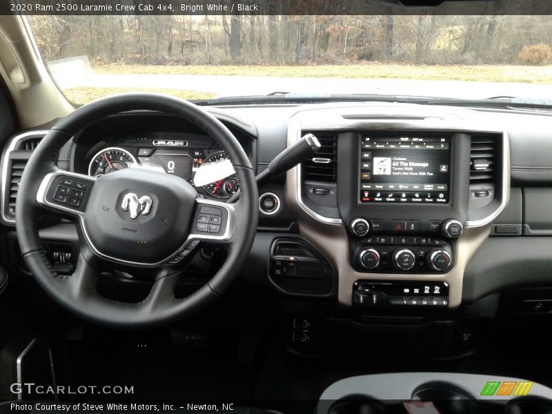 Dashboard of 2020 2500 Laramie Crew Cab 4x4