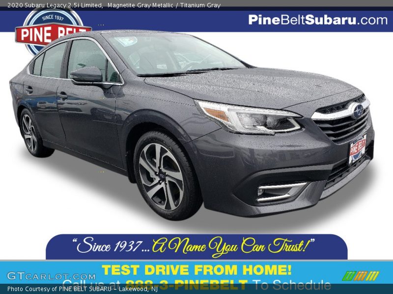 Magnetite Gray Metallic / Titanium Gray 2020 Subaru Legacy 2.5i Limited