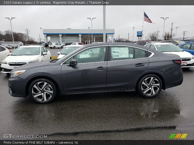 Magnetite Gray Metallic / Titanium Gray 2020 Subaru Legacy 2.5i Limited
