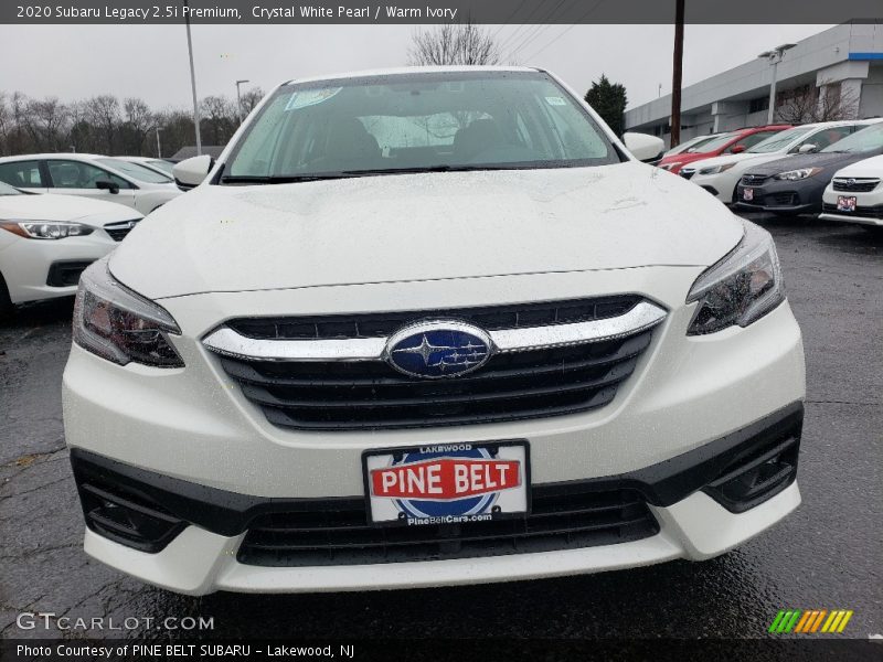 Crystal White Pearl / Warm Ivory 2020 Subaru Legacy 2.5i Premium