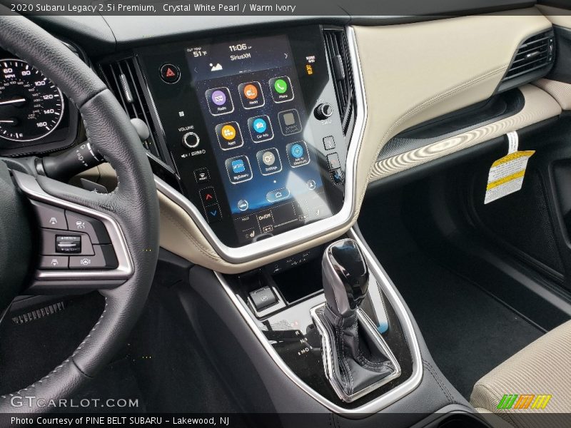 Crystal White Pearl / Warm Ivory 2020 Subaru Legacy 2.5i Premium