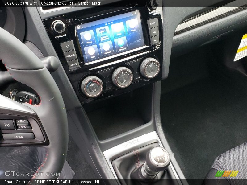 Crystal Black Silica / Carbon Black 2020 Subaru WRX