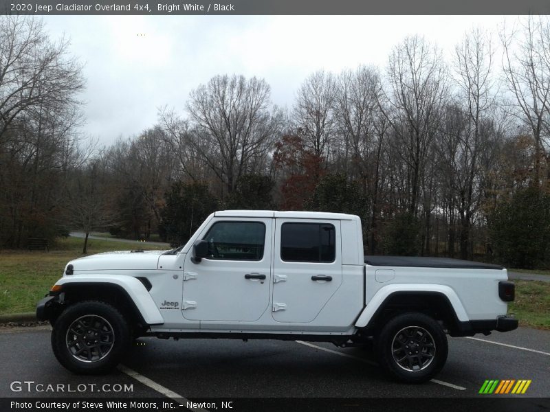 Bright White / Black 2020 Jeep Gladiator Overland 4x4