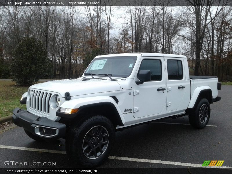 Bright White / Black 2020 Jeep Gladiator Overland 4x4
