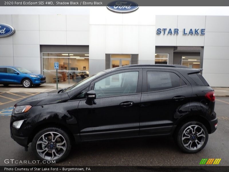 Shadow Black / Ebony Black 2020 Ford EcoSport SES 4WD