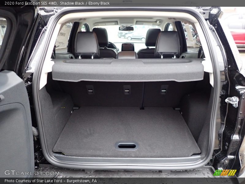  2020 EcoSport SES 4WD Trunk