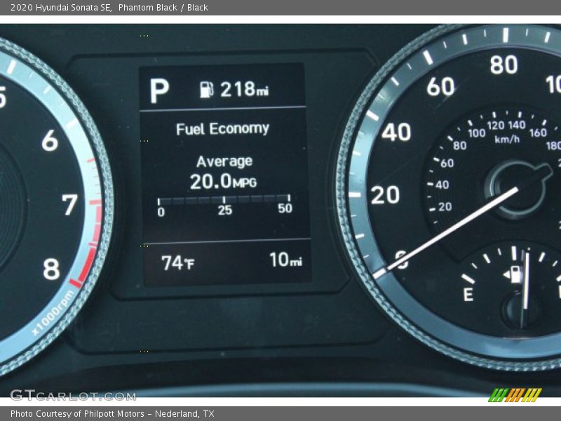 Phantom Black / Black 2020 Hyundai Sonata SE
