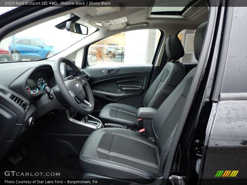 Front Seat of 2020 EcoSport SES 4WD