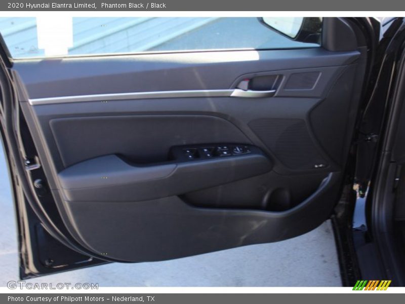 Phantom Black / Black 2020 Hyundai Elantra Limited