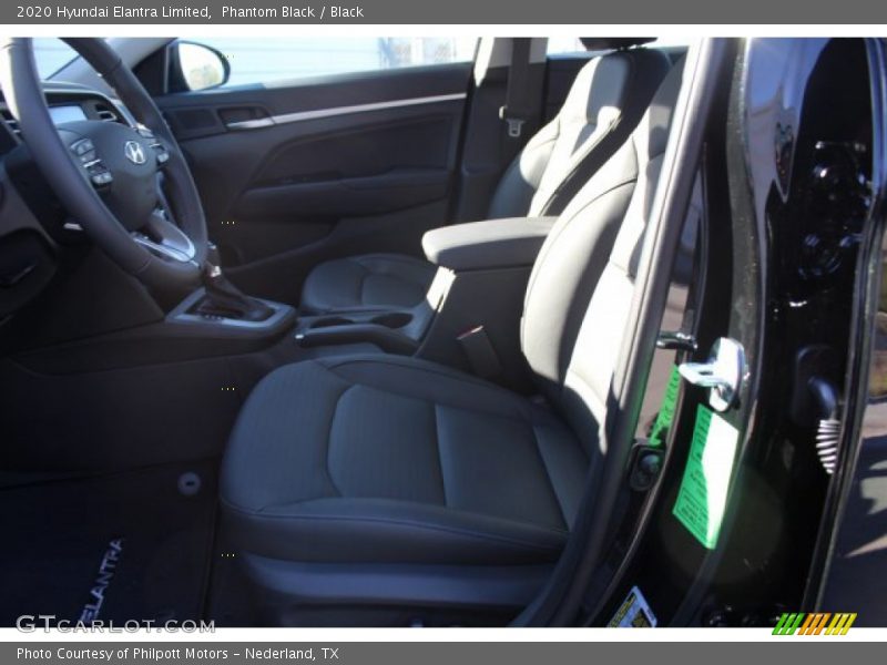 Phantom Black / Black 2020 Hyundai Elantra Limited
