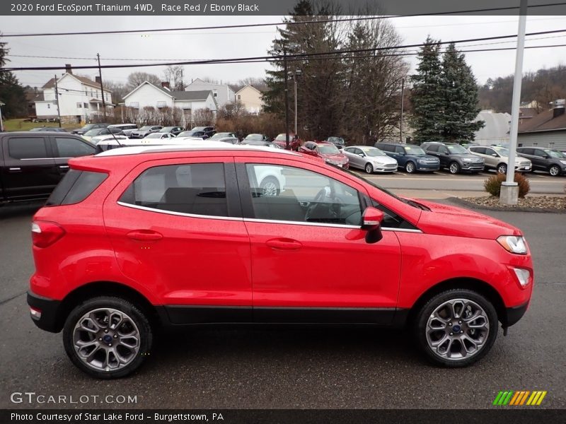 Race Red / Ebony Black 2020 Ford EcoSport Titanium 4WD