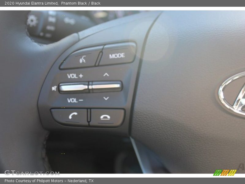 Phantom Black / Black 2020 Hyundai Elantra Limited