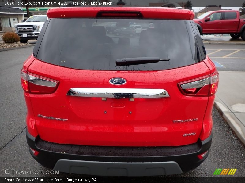 Race Red / Ebony Black 2020 Ford EcoSport Titanium 4WD