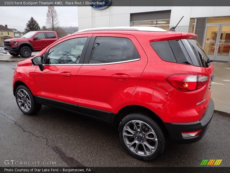 Race Red / Ebony Black 2020 Ford EcoSport Titanium 4WD