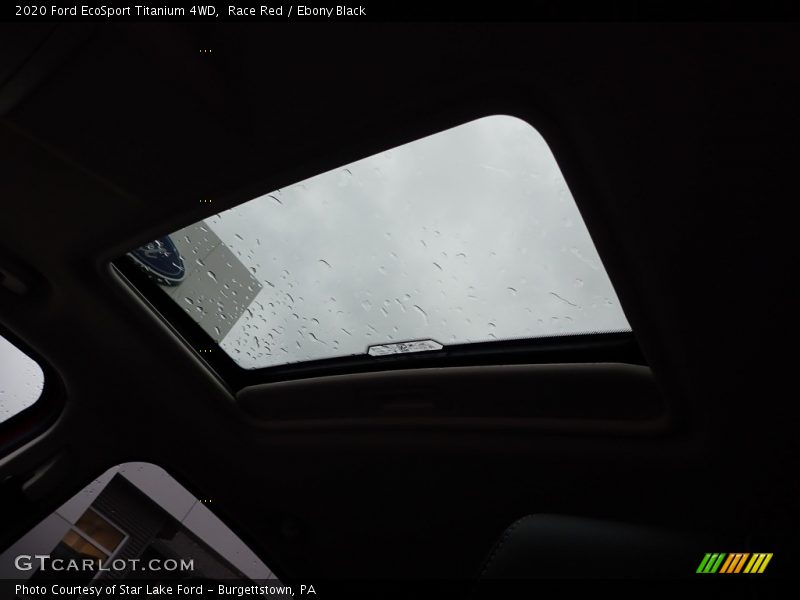 Race Red / Ebony Black 2020 Ford EcoSport Titanium 4WD