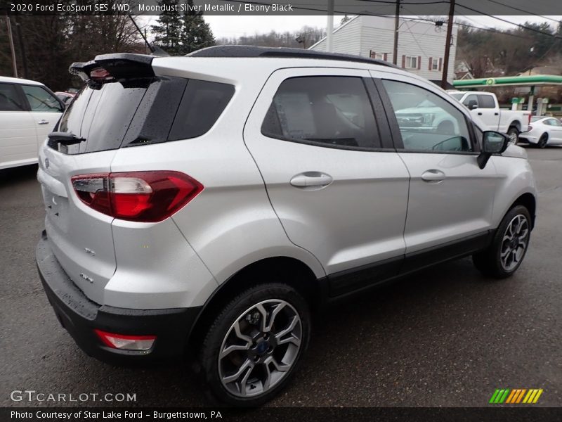 Moondust Silver Metallic / Ebony Black 2020 Ford EcoSport SES 4WD