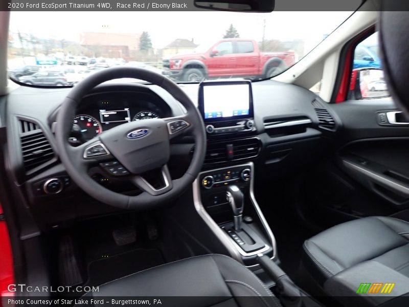 Race Red / Ebony Black 2020 Ford EcoSport Titanium 4WD
