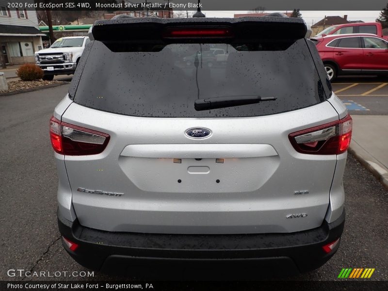 Moondust Silver Metallic / Ebony Black 2020 Ford EcoSport SES 4WD