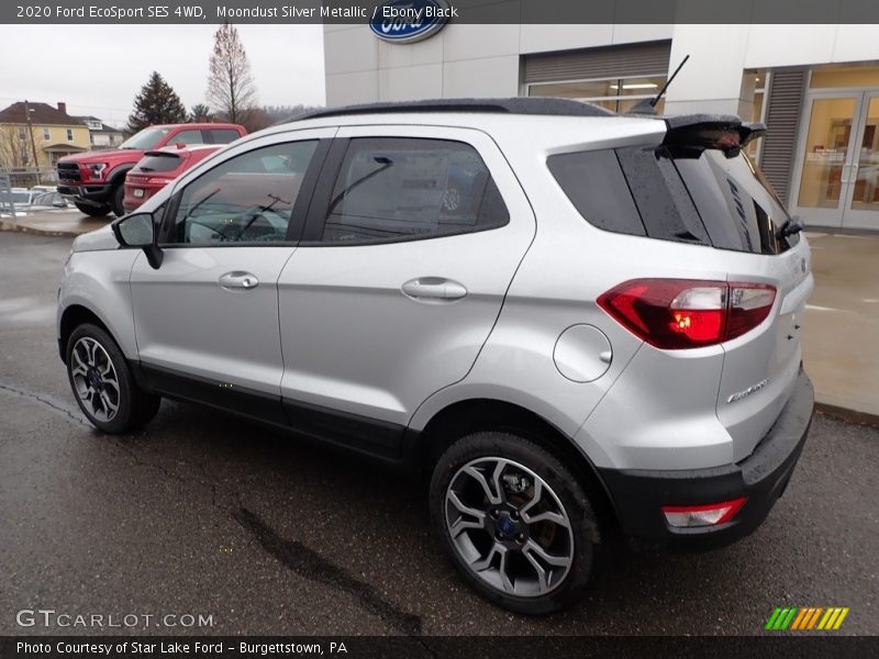 Moondust Silver Metallic / Ebony Black 2020 Ford EcoSport SES 4WD