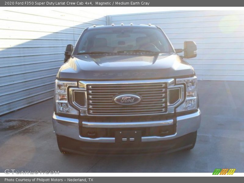 Magnetic / Medium Earth Gray 2020 Ford F350 Super Duty Lariat Crew Cab 4x4