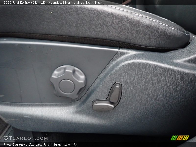 Moondust Silver Metallic / Ebony Black 2020 Ford EcoSport SES 4WD