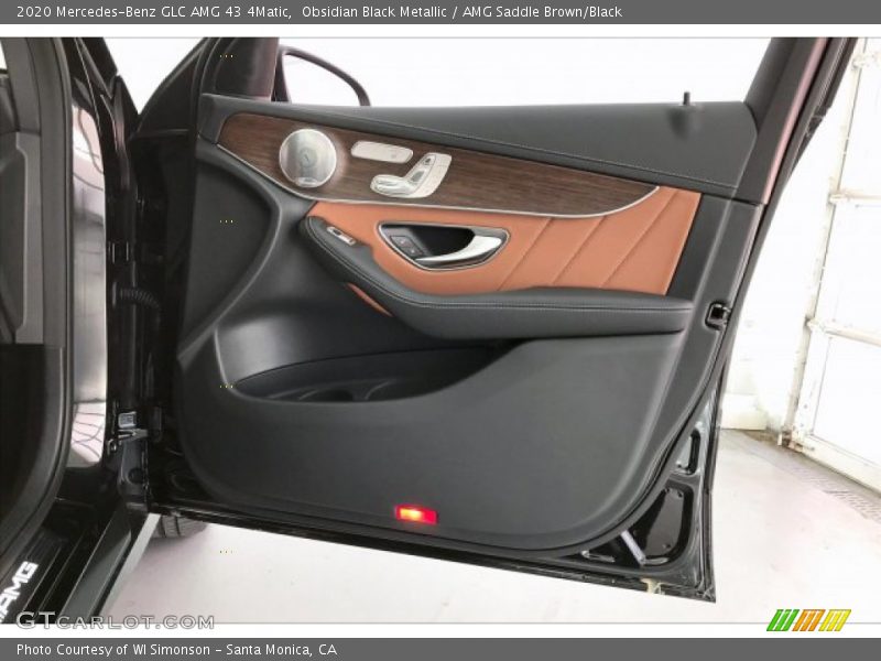 Obsidian Black Metallic / AMG Saddle Brown/Black 2020 Mercedes-Benz GLC AMG 43 4Matic