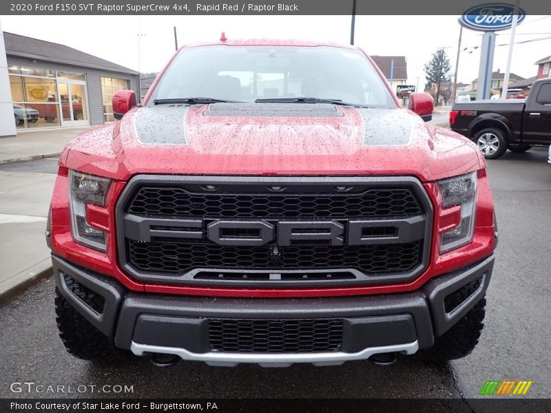 Rapid Red / Raptor Black 2020 Ford F150 SVT Raptor SuperCrew 4x4