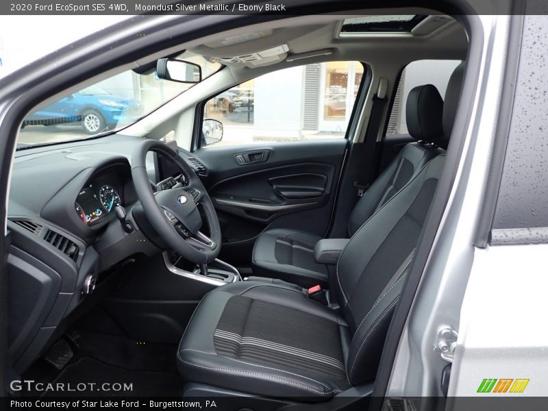 Moondust Silver Metallic / Ebony Black 2020 Ford EcoSport SES 4WD