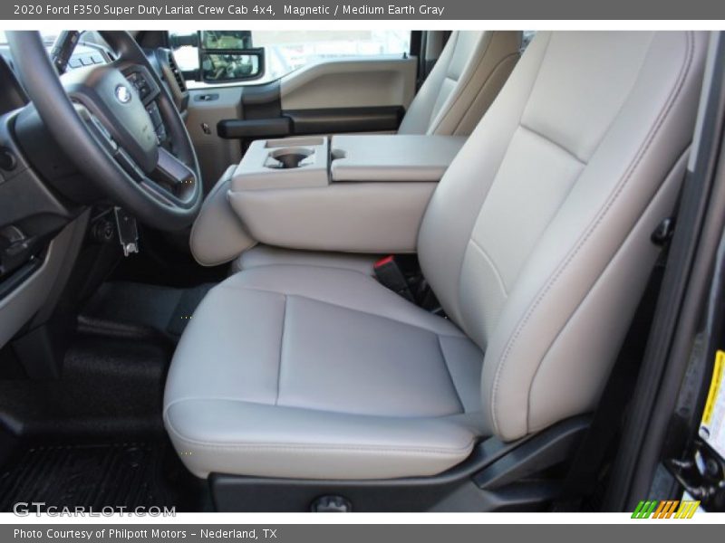 Magnetic / Medium Earth Gray 2020 Ford F350 Super Duty Lariat Crew Cab 4x4