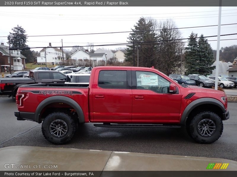  2020 F150 SVT Raptor SuperCrew 4x4 Rapid Red