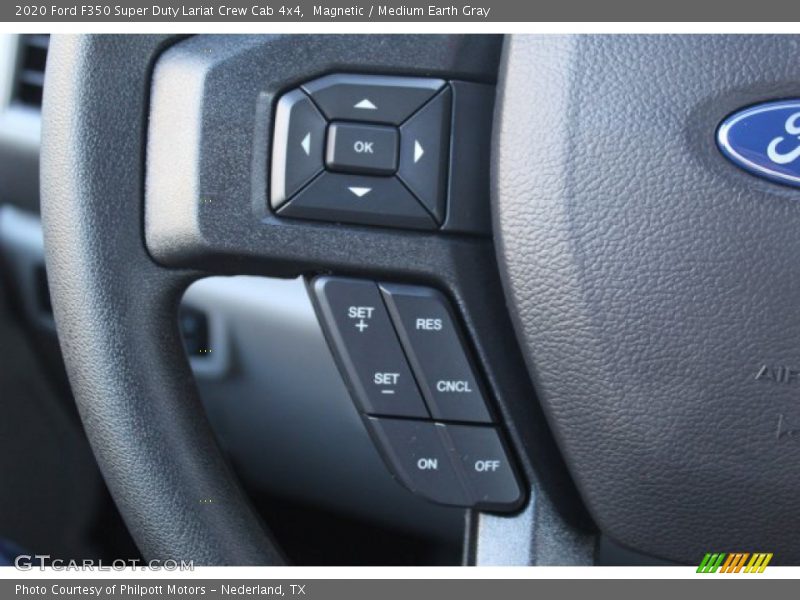 Magnetic / Medium Earth Gray 2020 Ford F350 Super Duty Lariat Crew Cab 4x4