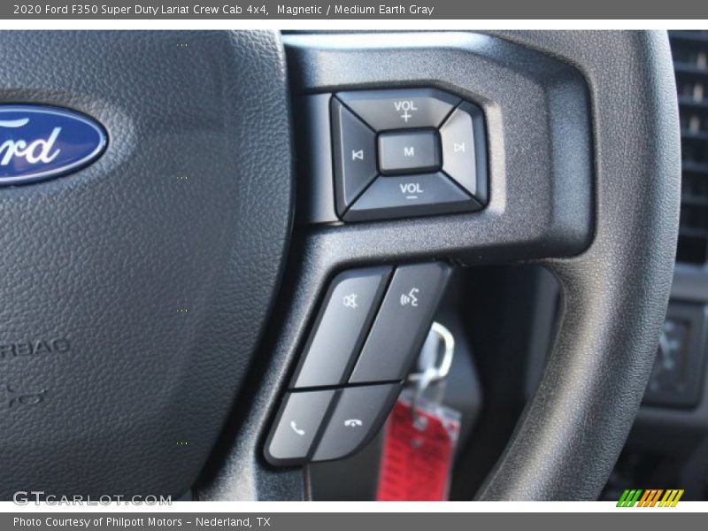 Magnetic / Medium Earth Gray 2020 Ford F350 Super Duty Lariat Crew Cab 4x4