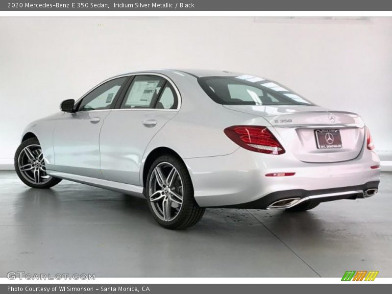 Iridium Silver Metallic / Black 2020 Mercedes-Benz E 350 Sedan