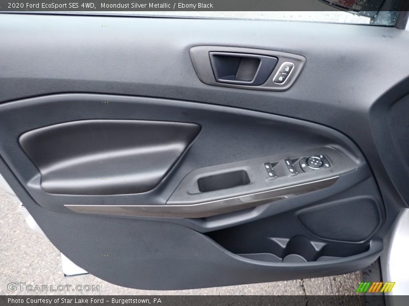 Moondust Silver Metallic / Ebony Black 2020 Ford EcoSport SES 4WD