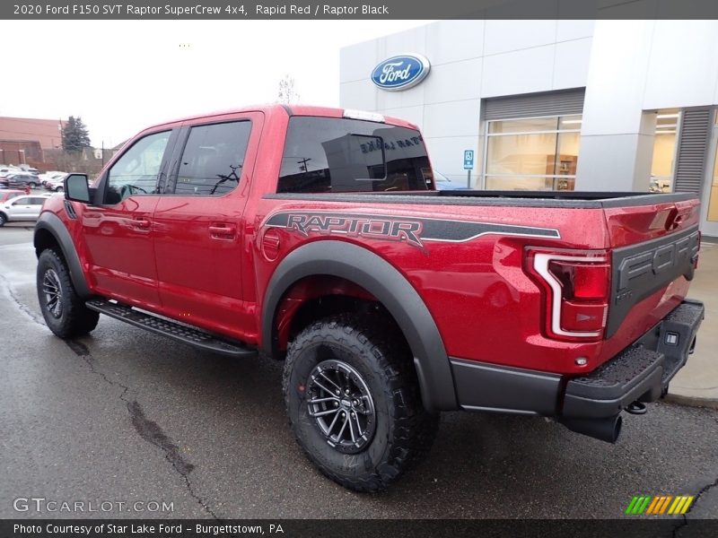  2020 F150 SVT Raptor SuperCrew 4x4 Rapid Red